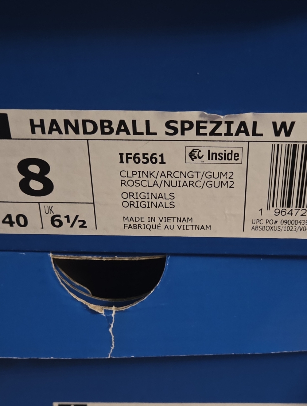 WOMEN'S ADIDAS HANDBALL SPEZIAL SNEAKER - Picture 6 of 7